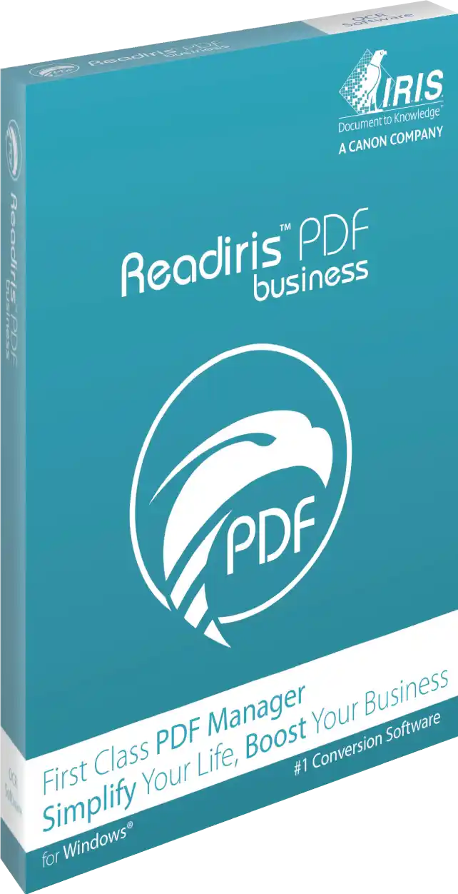 Softver za obradu i prepoznavanje teksta Rediris PDF 22 Busines