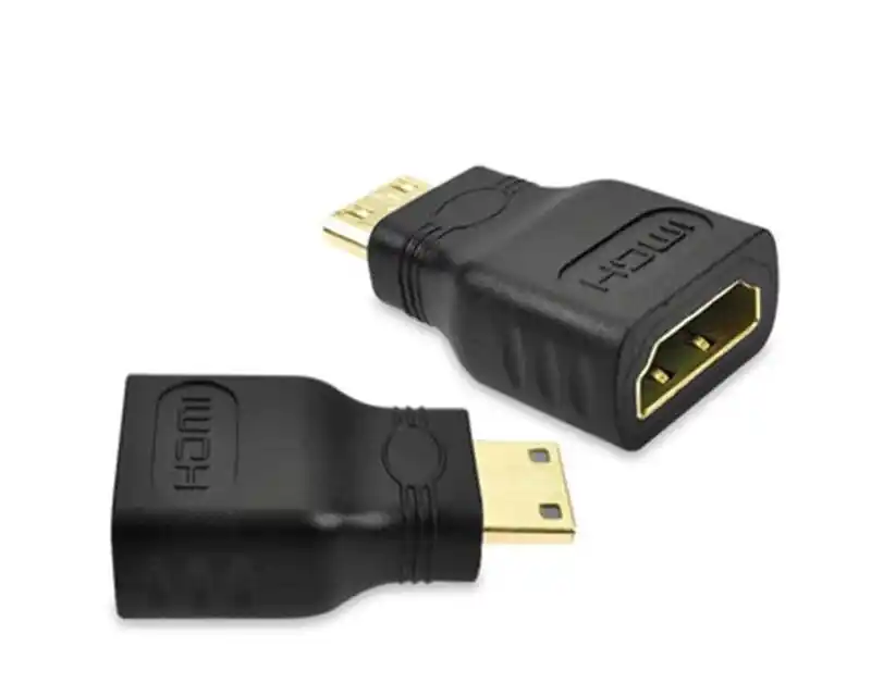 Adapter Mini HDMI-HDMI M/F E-Green crni