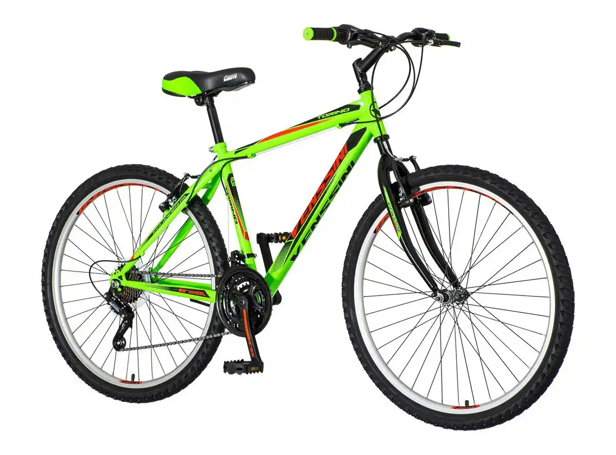 Bicikla Venssini Tor264/zeleno crvena/Ram 22/Točak 26/Brzine 21/Kočnice V Brake