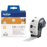 Nalepnica kvadratna papirna Brother 23mmmx23mm DK11221