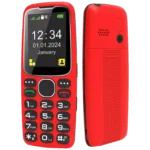 Mobilni telefon Meanit Senior 10 plus crveni