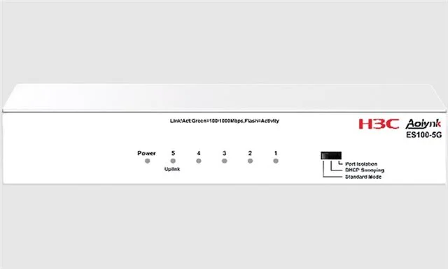 H3C Aolynk ES100-5G Ethernet Switch 5 x 1G ports