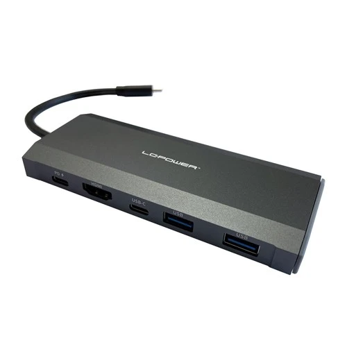 USB-C HUB + M.2 SSD kućište LC-Power LC-HUB-C-MULTI-7-M2