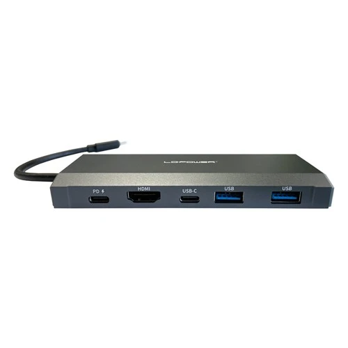 USB-C HUB + M.2 SSD kućište LC-Power LC-HUB-C-MULTI-7-M2 - Slika 4