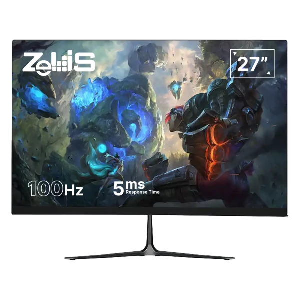 Monitor 27 Zeus ZUS2700IPS 1920x1080/Full HD/IPS/100Hz/HDMI/VGA/Frameless