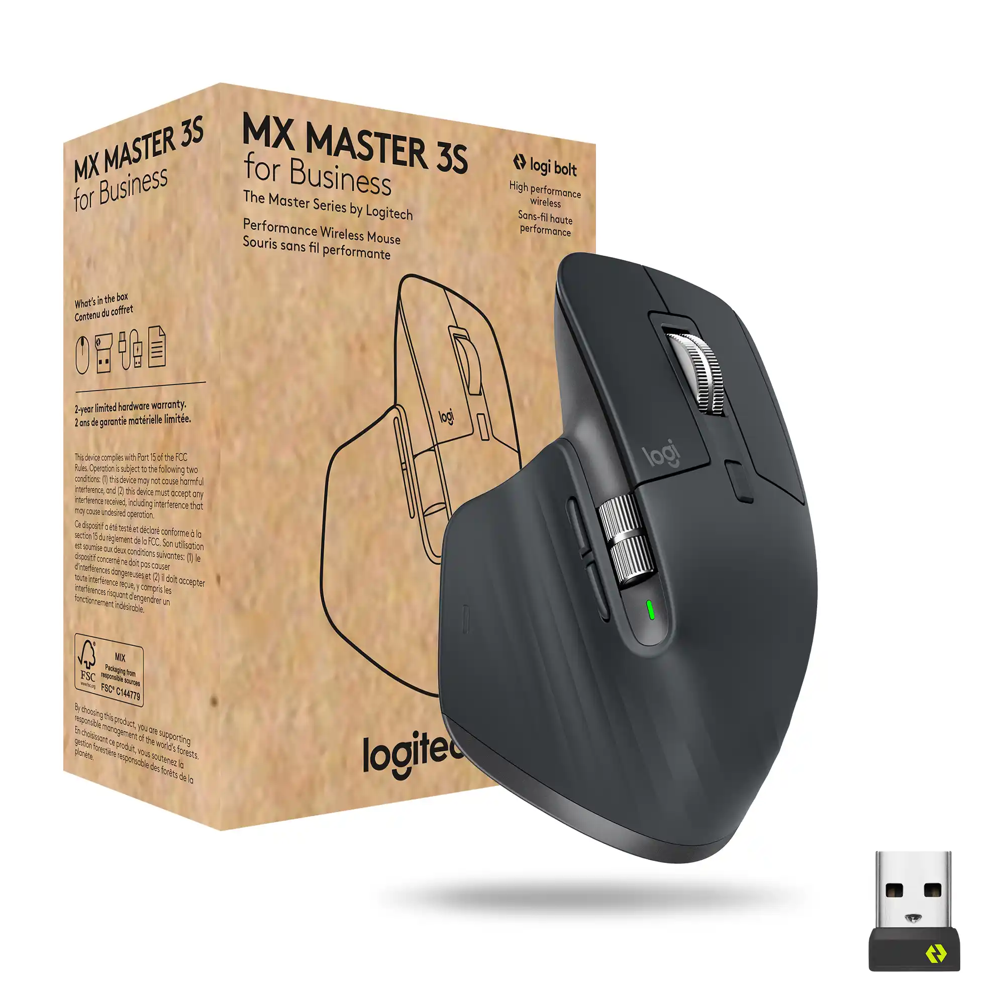 Bežični miš Logitech MX Master 3S for Business 8000dpi