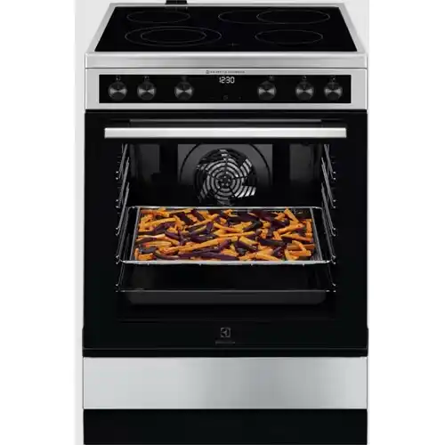 Električni šporet Electrolux LKR66021MX širina 60cm/keramička ploča