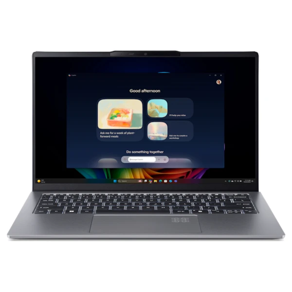 Laptop Acer Swift Go SFG14-64 14 OLED WUXGA/R7-AI 350/16GB/NVMe 1TB/Win11 home/srebrna