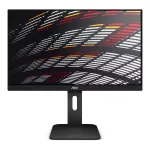 Monitor 23.8 AOC 24P1 1920×1080/Full HD/ IPS/60Hz/5ms/VGA/DP/HDMI/DVI/4x USB/Pivot