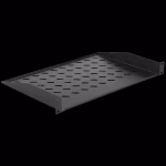 Polica fiksna 400mm rack Mirsan 19/1U crna MR.RAK1U40.01