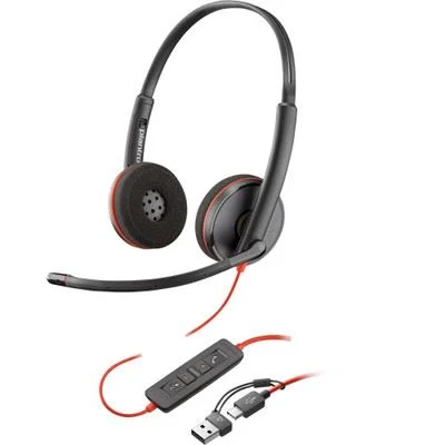 HP Poly 3325 USB-C +3.5mm Plug+USB-C/A Adapter 8X222AA