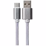 Kabl Velteh USB 2.0 na Tip C 1m/srebrni