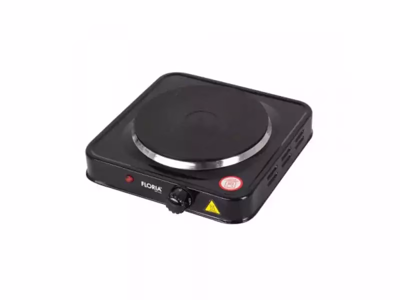 Električni rešo Zilan ZLN2806K/1000W/ringla 15cm/crna