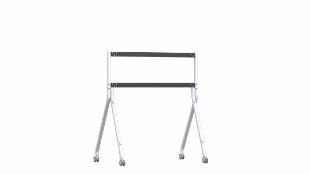 HUW IdeaHub White Rolling Stand II (65/75/86 inches)