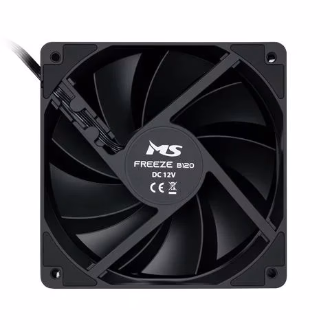 VENTILATOR ZA KUĆIŠTE MS FREEZE B120 crni fan