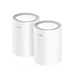 Whole Home Wi-Fi 6 Mesh System 2.5G Solution Cudy M3000 AX 3000 Dual Band(2-Pack)