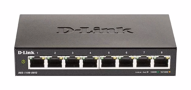 D-Link switch web upravljivi