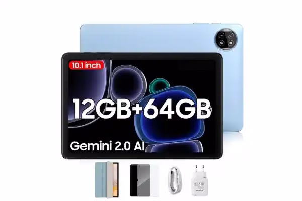 Tablet 10.1 Blackview Tab 20 Wifi 800x1280 HD+ IPS/4GB/64GB/5MP-8MP/Android 15/blue