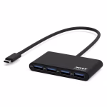 USB HUB Port Designs USB-C hub 4X USB-A 3.0 ports