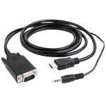Kabl HDMI-VGA+Audio Gembird A-HDMI-VGA-03-6 1.8m