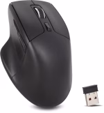 Bežični tihi miš Yenkee YMS 2035 1600 dpi/tihi prekidači/ergonomski dizajn/Crni