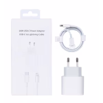 Kućni punjači – Kućni punjač EIMA EM-20 USB-C 20W PD Quick Charge 3.0 za Iphone + kabal Type C na Lighting Kućni punjač EIMA EM-20 USB-C 20W PD Quick Charge 3.0 za Iphone + kabal Type C na Lighting