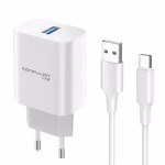 Kucni punjač Konfulon C87 brzi USB Type C 5V/3A