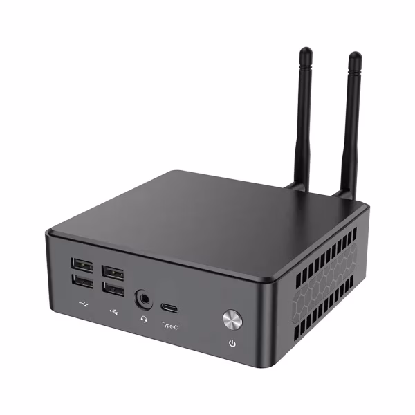 Mini PC Zeus MPI12 Intel i5-1235U 10C 4.4 GHz/DDR4 16GB/M.2 256GB/LAN/Dual WiFi/BT/HDMI/DP/USB C