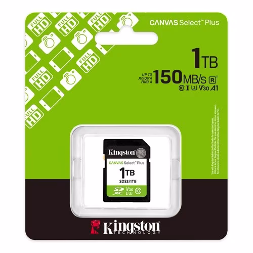 SD Card 1TB Kingston SDS3/1TB class 10 150MBs