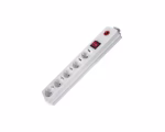 Produžni kabl 5r/3m sa prekidačem i zaštitom 3×1.5mm2 (Linkom) – beli