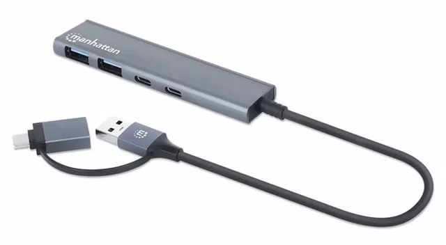 MH 4-Port USB 3.0 Typ-C / Typ-A