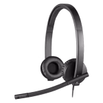 Slušalice sa mikrofonom Logitech H570e 981 000575, crne