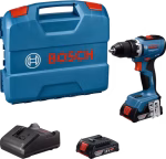 Akumulatorska bušilica – odvrtač Bosch GSR 18V-65; 18V; 2×2,0Ah + kofer