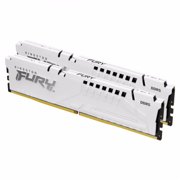 Memorija DDR5 32GB 5200MHz (2x16) Kingston Fury Beast White KF552C40BWK2-32