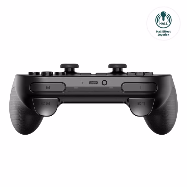 Bežični gamepad 8BitDo Pro 2 BT/2.4Ghz/Multi platform/Vibracija/Hall Effect/TMR/Black - Slika 4
