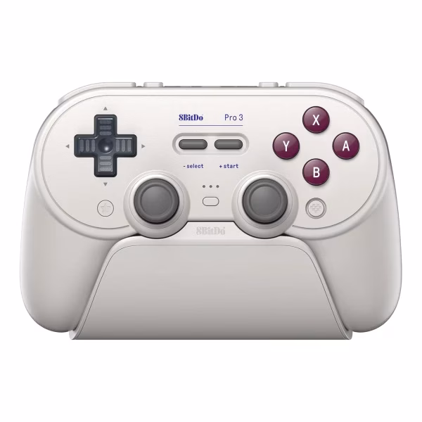 Bežični gamepad 8BitDo Pro 3 BT/2.4Ghz/Multi platform/Vibracija/Hall Effect/TMR/G Classic + Dock