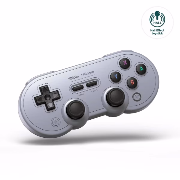 Bežični gamepad 8BitDo SN30 Pro BT/Multi-Platform/Hall Effect/Gray