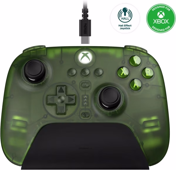 Bežični gamepad 8BitDo Ulitmate 3 Multi Platform/BT/2.4GHz/Hall Effect/typeC/XBOX Transparent + Dock