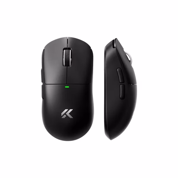 Bežični gaming miš MCHOSE A5 V3 Ultra Black /PAW3395/8KHz pooling/Omron Mechanical