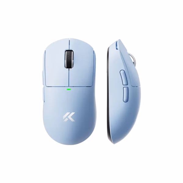 Bežični gaming miš MCHOSE A5 V3 Ultra Blue /PAW3395/8KHz pooling/Omron Mechanical