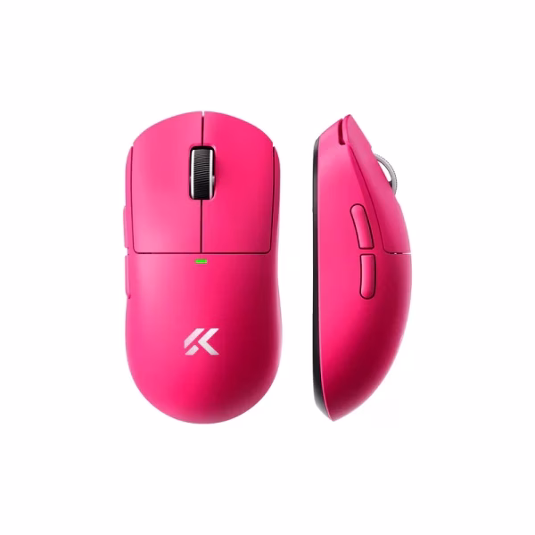 Bežični gaming miš MCHOSE A5 V3 Ultra Rose Red /PAW3395/8KHz pooling/Omron Mechanical