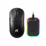 Bežični gaming miš MCHOSE A7 V2 Ultra Plus Black /PAW 3950/8K Hz/Omron Mechanical
