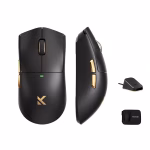Bežični gaming miš MCHOSE K7 Ultra Black /PAW3950/8KHz pooling/Omron Mechanical