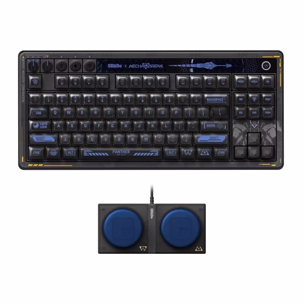 GAMING TASTATURE – Bežična tastatura 8BitDo Retro 87/mehanička/RGB/MechaBREAK + Dual Super Buttons Bežična tastatura 8BitDo Retro 87/mehanička/RGB/MechaBREAK + Dual Super Buttons