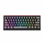 Tastatura Marvo Hecate 61R KG962 mehanička, crveni svičevi, pozadinsko osvetljenje crna
