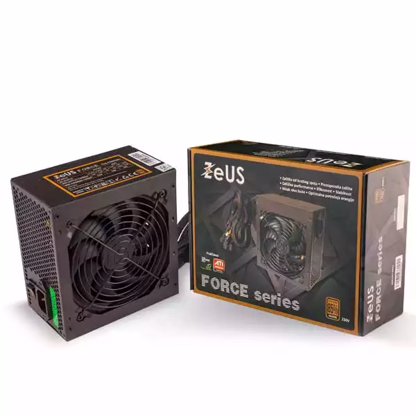 NAPAJANJA – Napajanje 600W ZEUS 80 ZUS-FOR600S PLUS Bronze 12cm Napajanje 600W ZEUS 80 ZUS-FOR600S PLUS Bronze 12cm