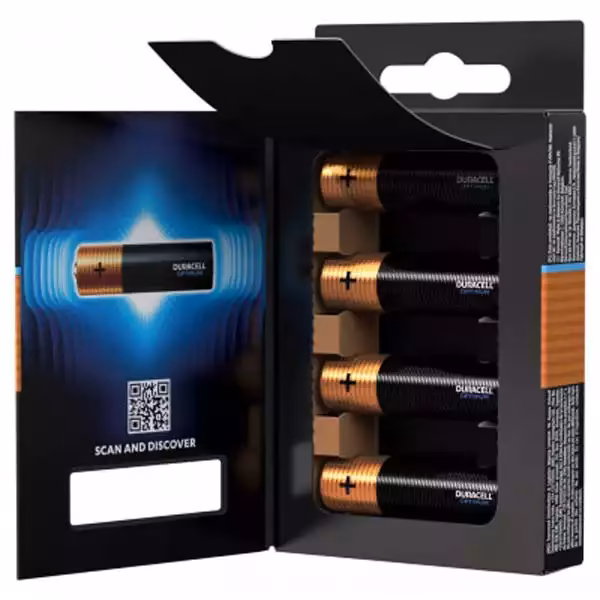 Baterija Duracell Optimum AAA (pak 4 kom)