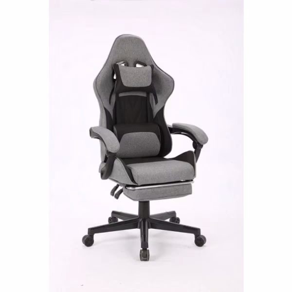 Gaming stolica ePlayGame HC-4095 BDG platno/tamno sivo crna