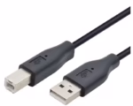 Kabl USB A-M/B-M 3m 2.0 Print Green
