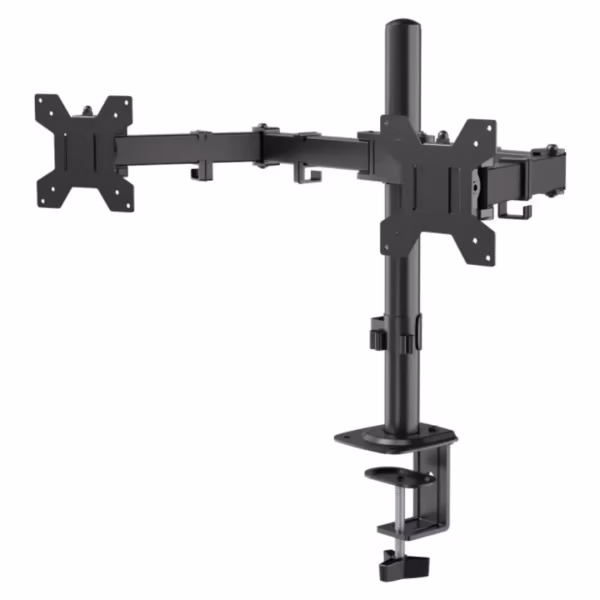 Podesivi vertikalni držač za dva monitora Gembird MA-D2-011 /17-32/2x9kg/tilt